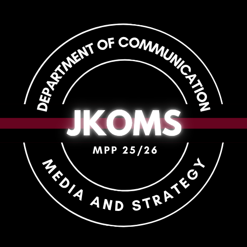 Department of Communication, Media & Strategy Logo